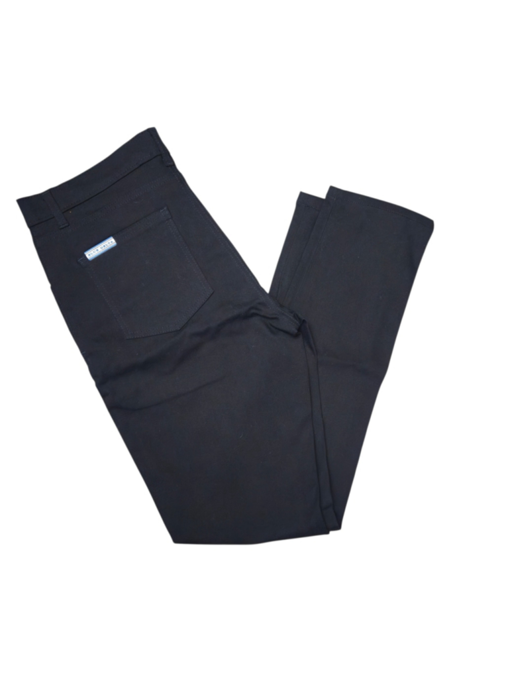 Men's Blue Delta Chino Pants Black Waist 32